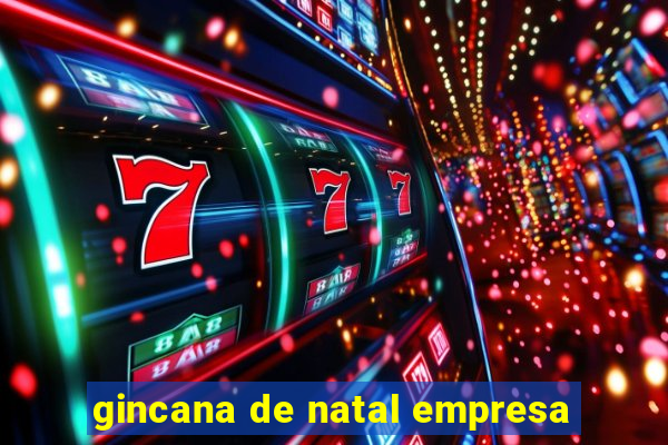 gincana de natal empresa